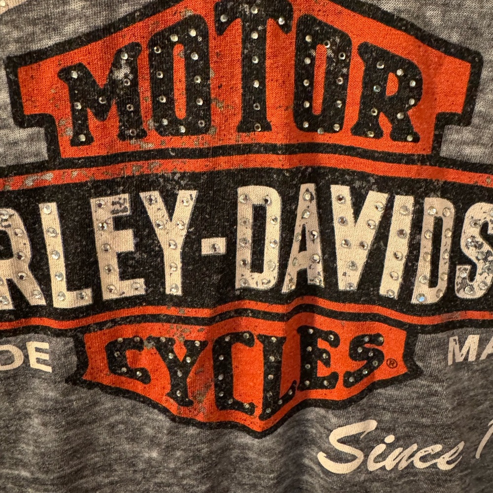 Harley-Davidson Sheer Bling Shirt - Picture 2 of 10